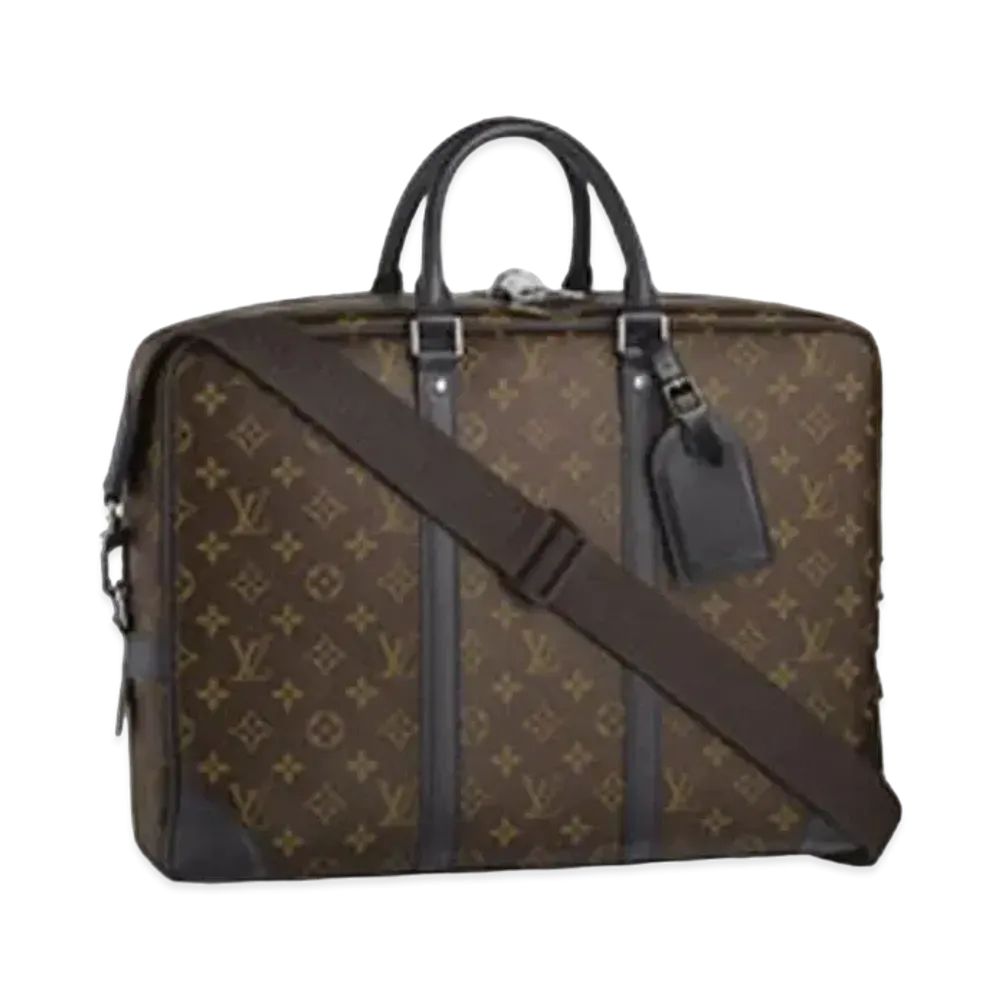 Louis Vuitton Porte Documents Voyage GM Monogram Macassar