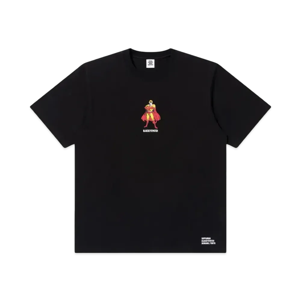 BlackEyePatch x SUPPAIMAN Tee "Black"