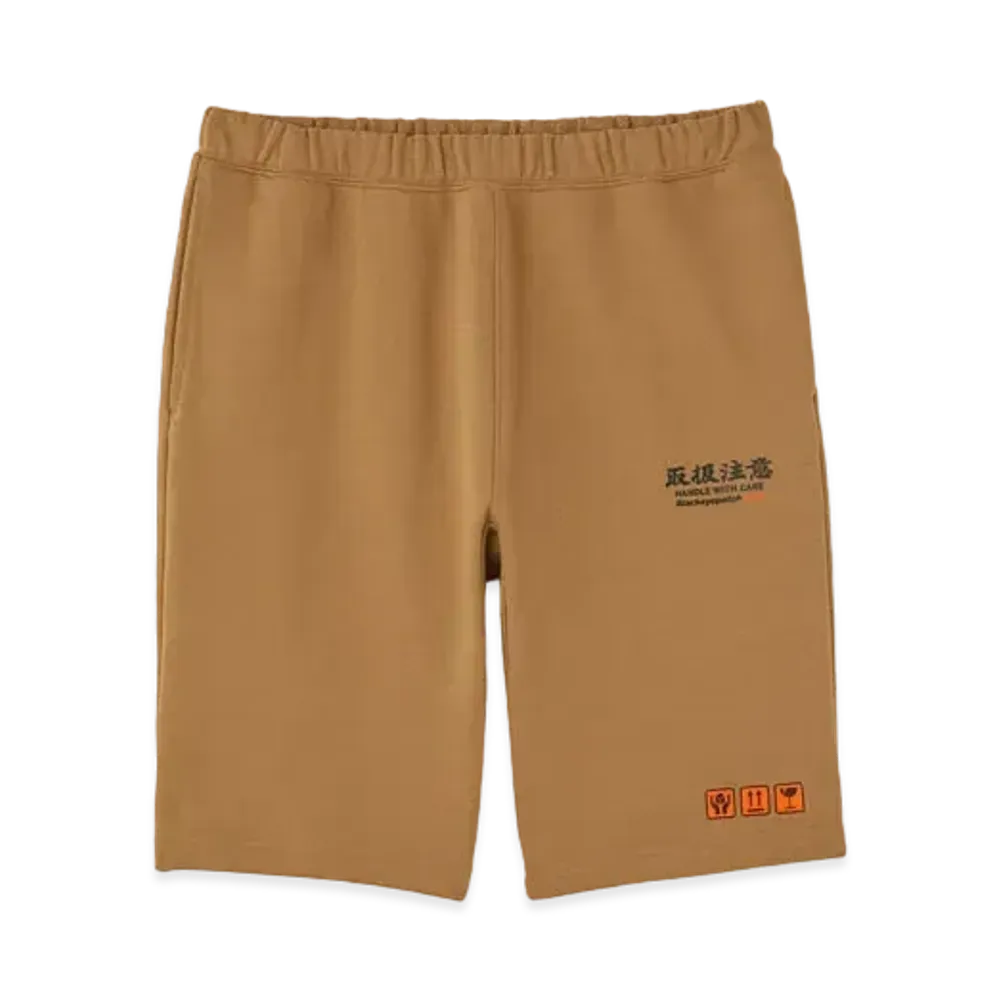 BlackEyePatch x H&M HANDLE WITH CARE COLLECTION SHORT JOGGER PANTS "Brown"