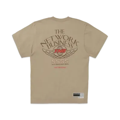THE NETWORK BUSINESS WING T-shirt "Beige" TNBC013-0108