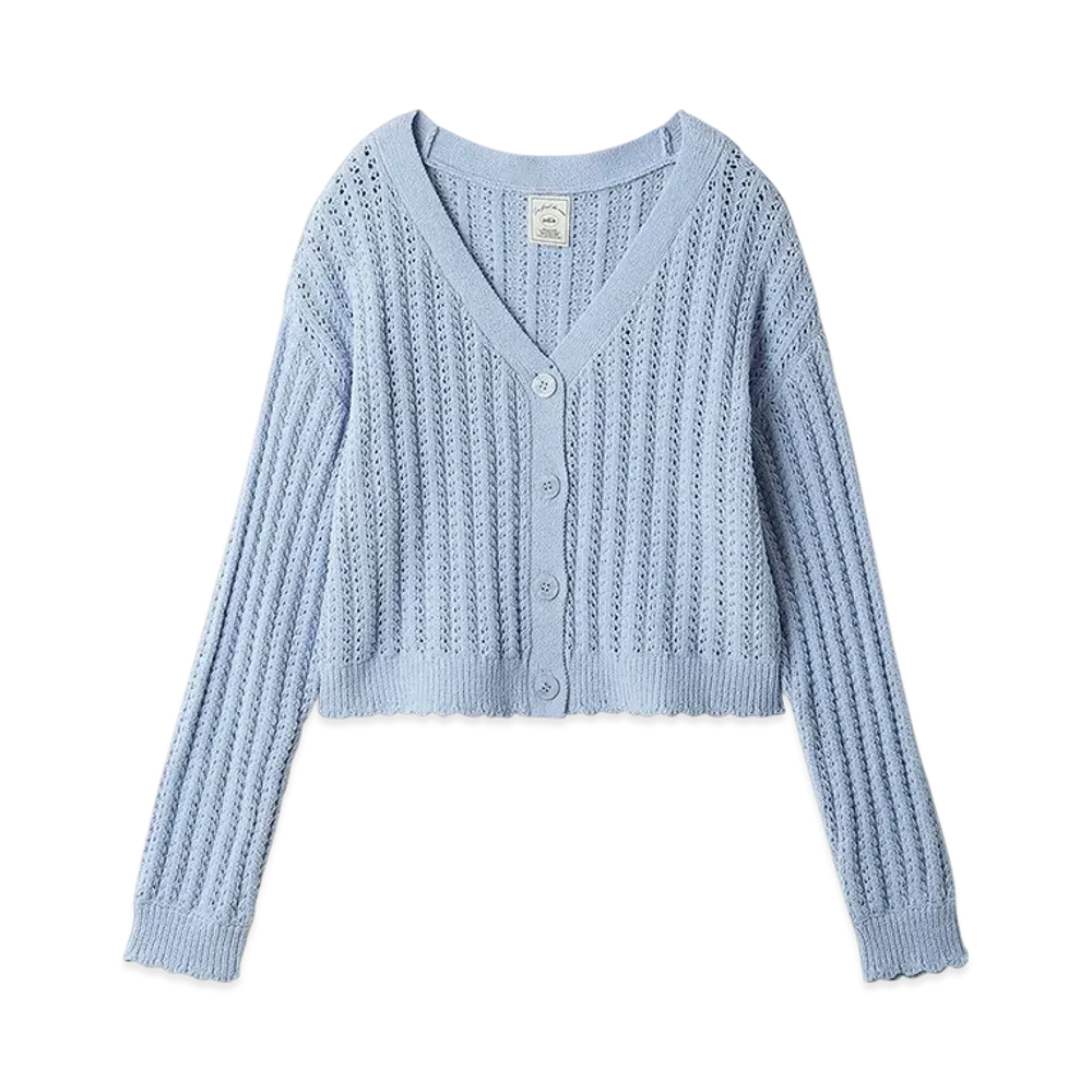 GELATO PIQUE Crochet Cardigan "Blue"