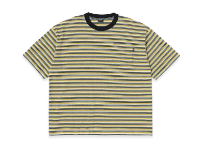 SEDAN ALL-PURPOSE Striped S/S Tee "Gold/Black"