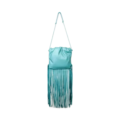Bottega Veneta The Fringe Pouch Shoulder Bag "Linoleum"