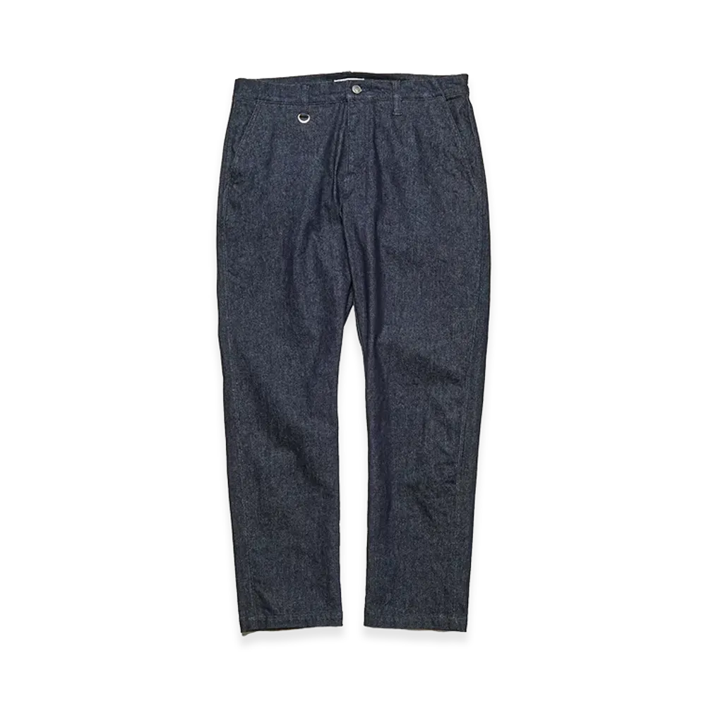 uniform experiment High Stretch Denim Tapered Pants "Indigo"