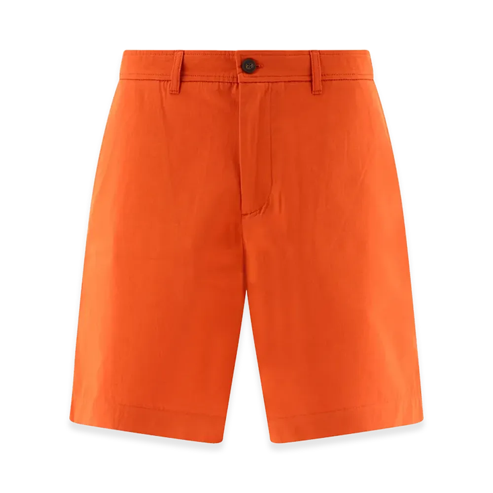 Maison Kitsune Board Cotton Bermuda Shorts "Orange"