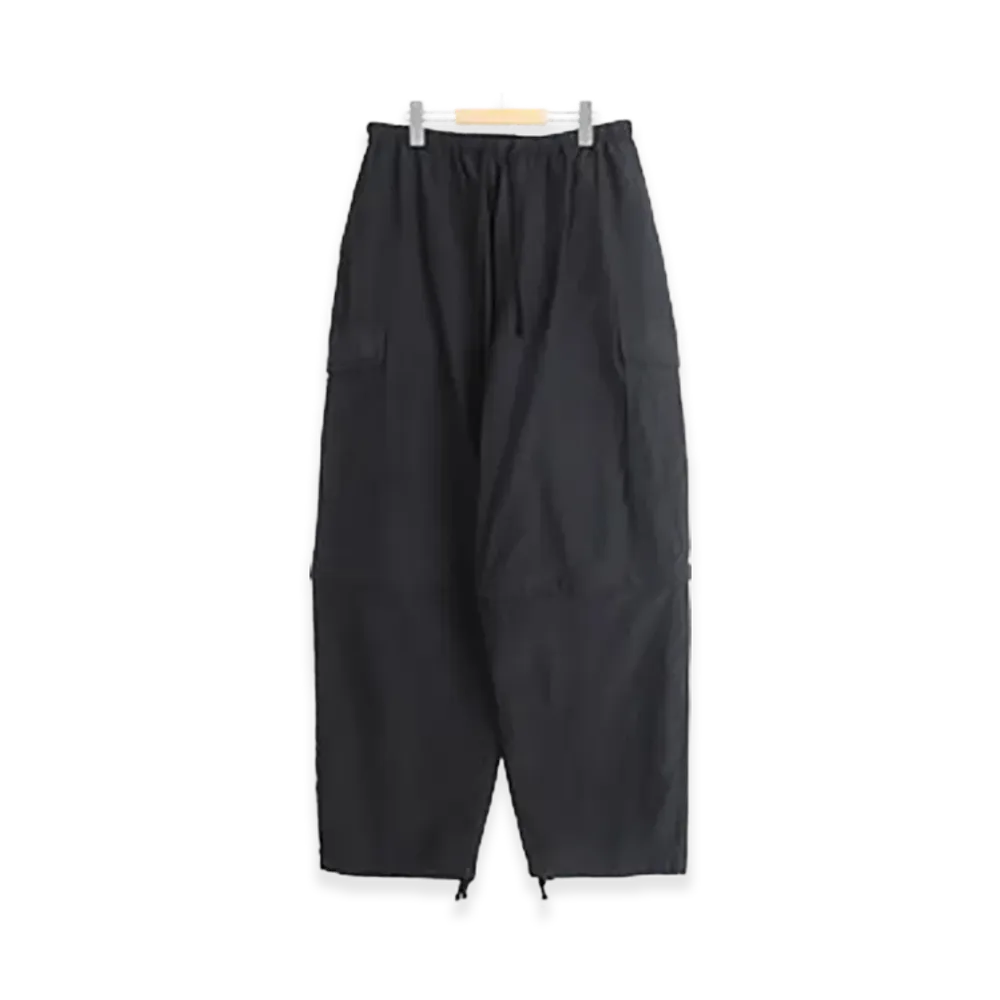 COMOLI Ripstop Convertible 6P Pants "Black"