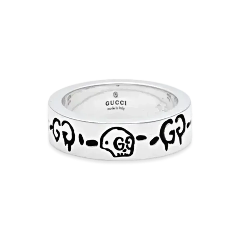 GUCCI Guccighost Ring In Silver