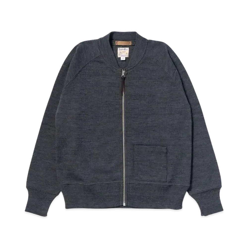 THE REAL McCOY'S Winter Aviation Sweater "Gray"