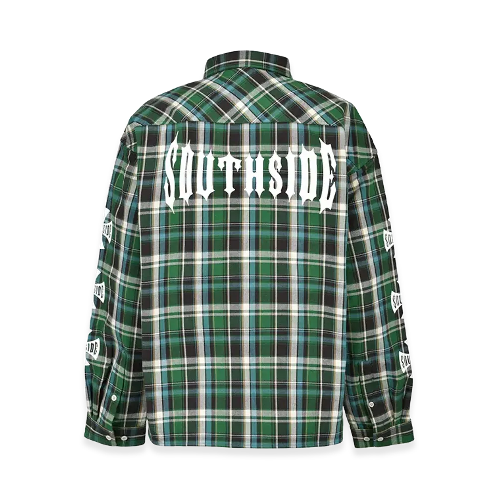 BREATH Southside Cross Check Shirt "Green"