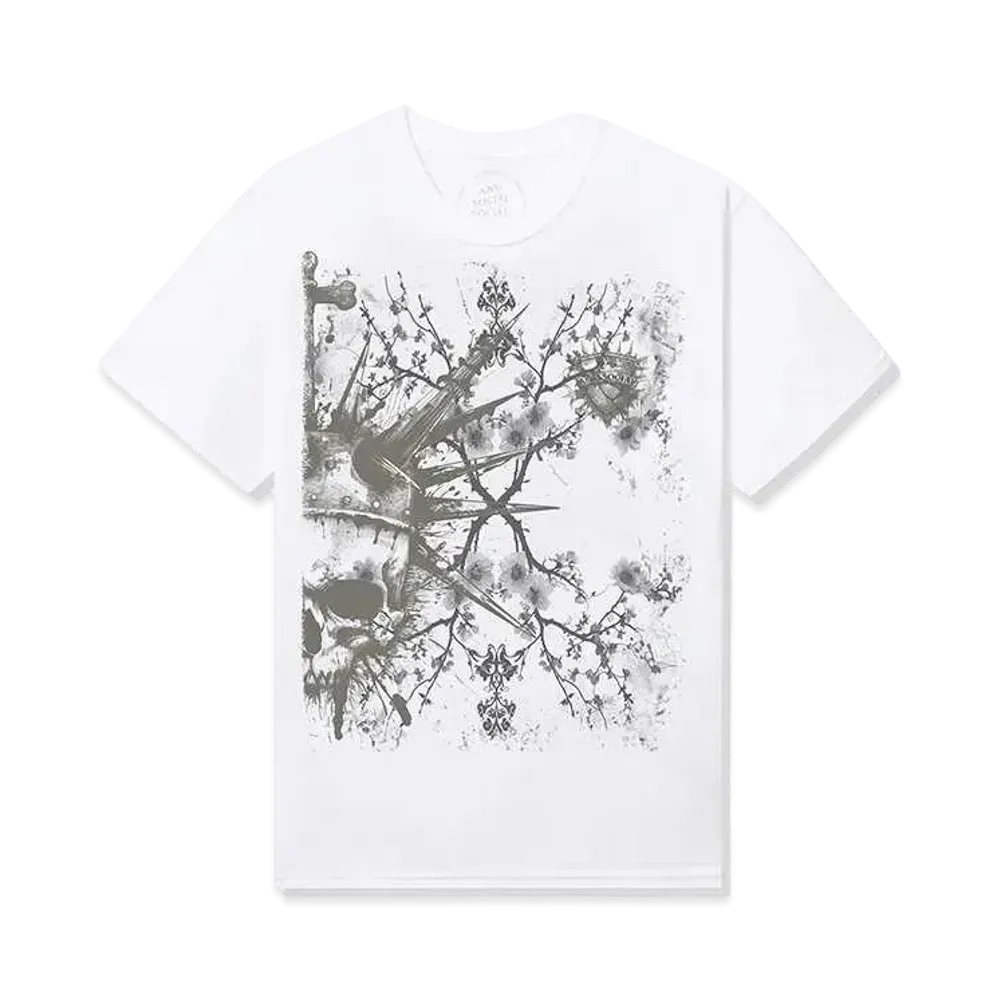 ANTI SOCIAL SOCIAL CLUB I Knew Happiness Tee "White"