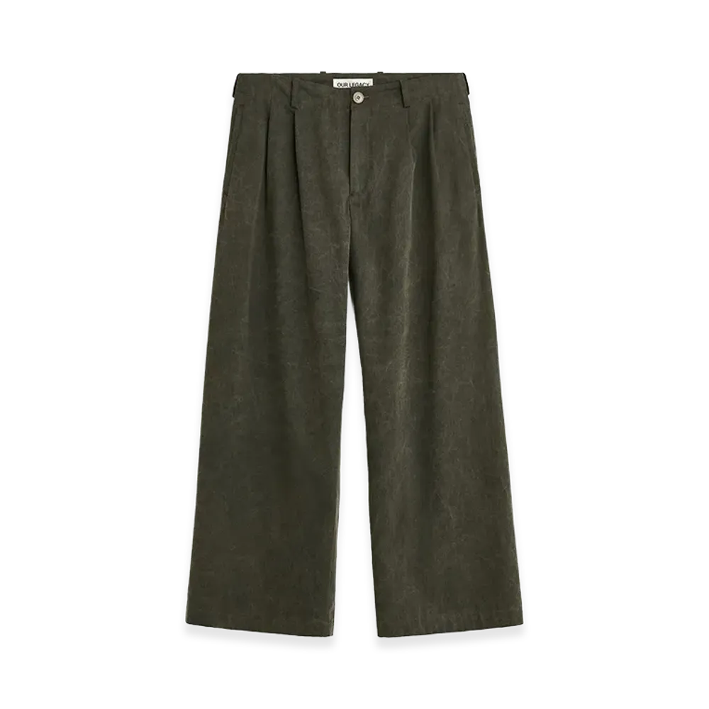 OUR LEGACY Bridge Chino "Antique Mudd Coated Sateen"