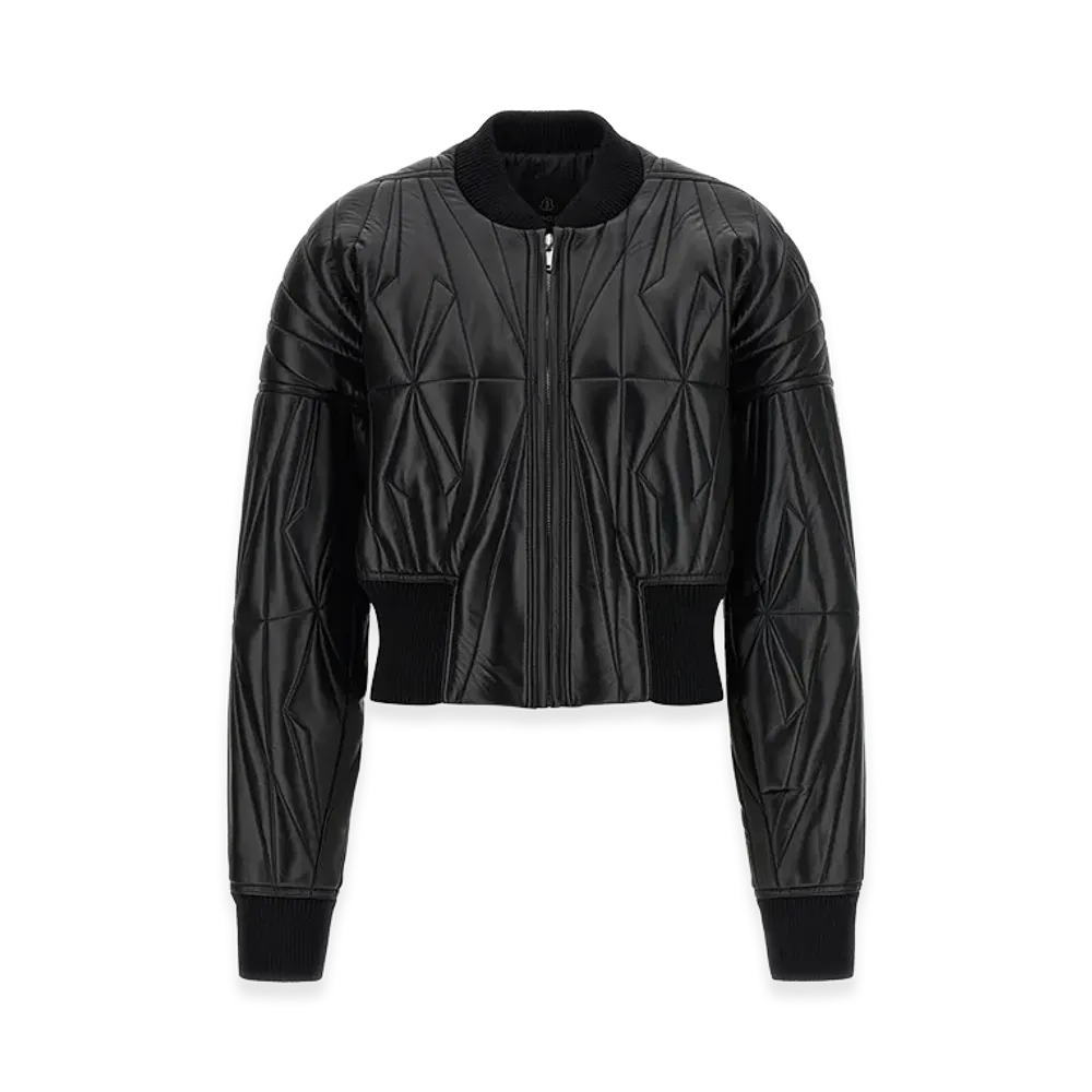 Rick Owens x Moncler 'Geocamo' Bomber Jacket "Black"