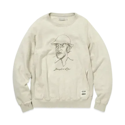 UNDERCOVER x nonnative OZISM Monk Crew Pullover Cotton Sweat "Ozu" "Oatmeal"