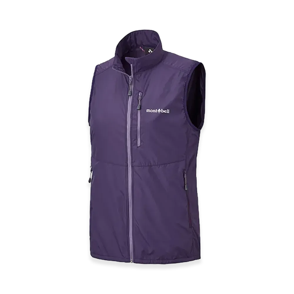 mont-bell Women's Wind Blast Vest "Purple"