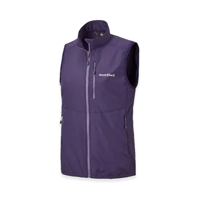 mont-bell Women's Wind Blast Vest "Purple"