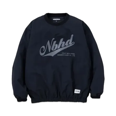 NEIGHBORHOOD Pullover Track Shirt LS "Black"