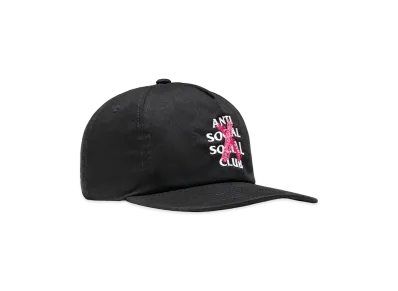 ANTI SOCIAL SOCIAL CLUB Cancelled Paint Snap Back "Black"