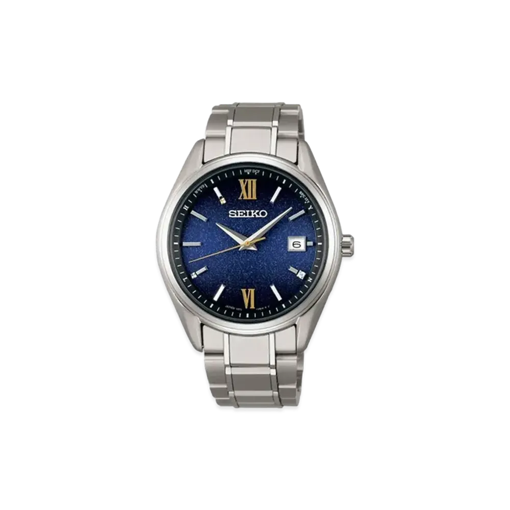 SEIKO Selection Men's Solar Radio Waves 2024 Eternal Blue Limited Model Japan Exclusive 600 SBTM355