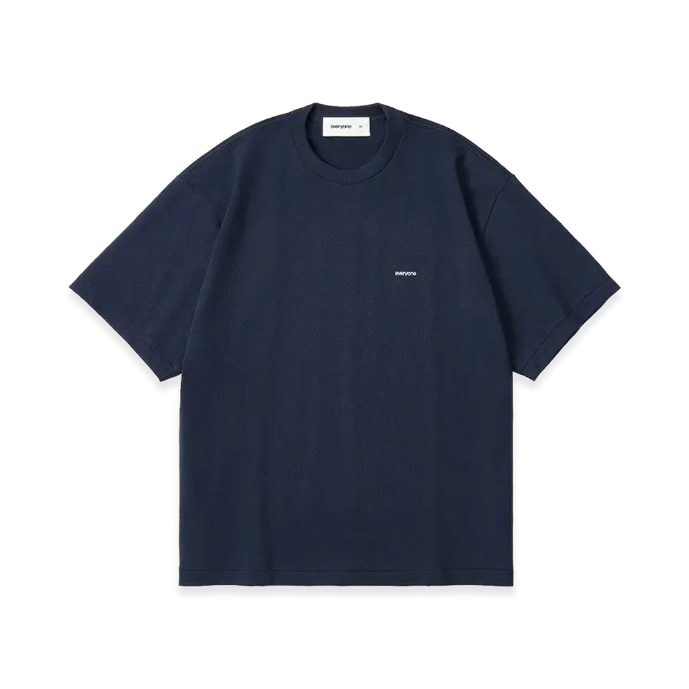 everyone Women's Original Logo American Cotton Tee Petit "Navy"