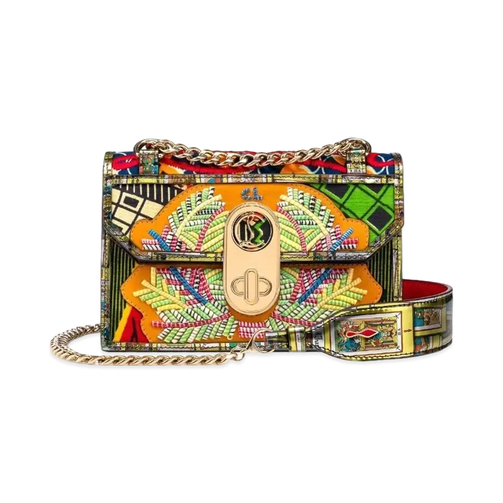 Christian Louboutin Elisa Mini Africaba "Multicolor"