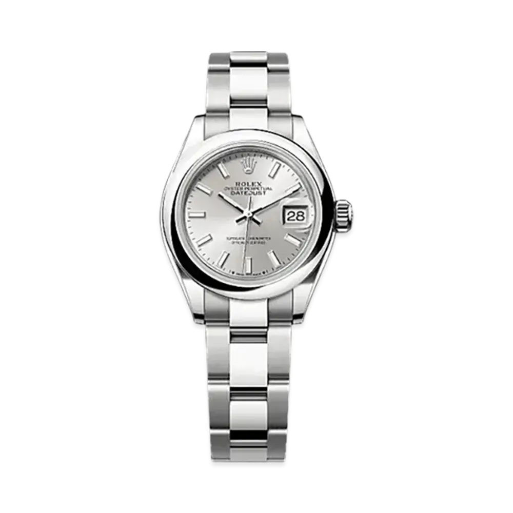 ROLEX Lady-Datejust Oystersteel "Grey"