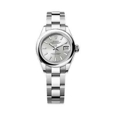 ROLEX Lady-Datejust Oystersteel "Grey"