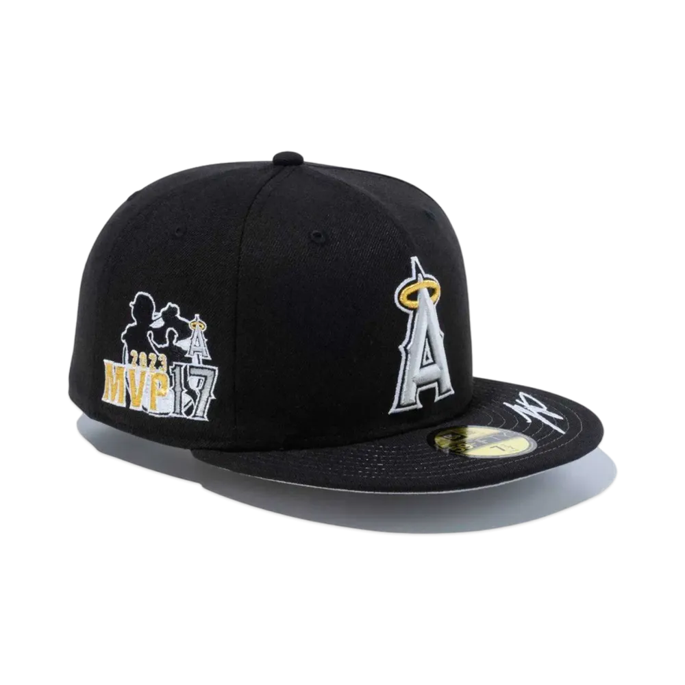 NEW ERA 59Fifty Shohei Ohtani American League MVP & Home Runs Leaders Los Angeles Angels "Black"