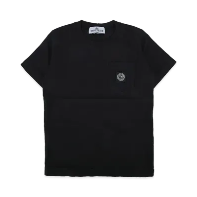 Stone Island Kids SS T-Shirt "Black"