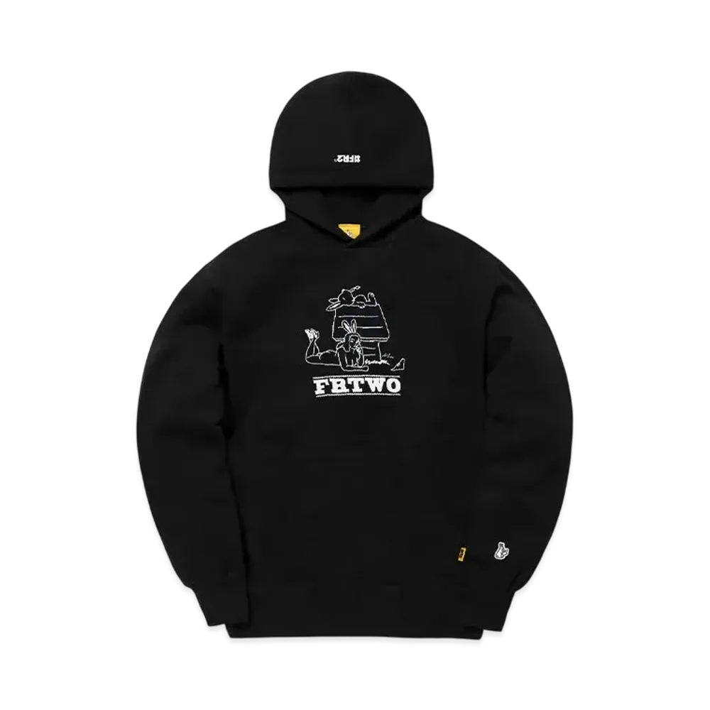 FR2 Frtwo Embroidery Hoodie "Black"