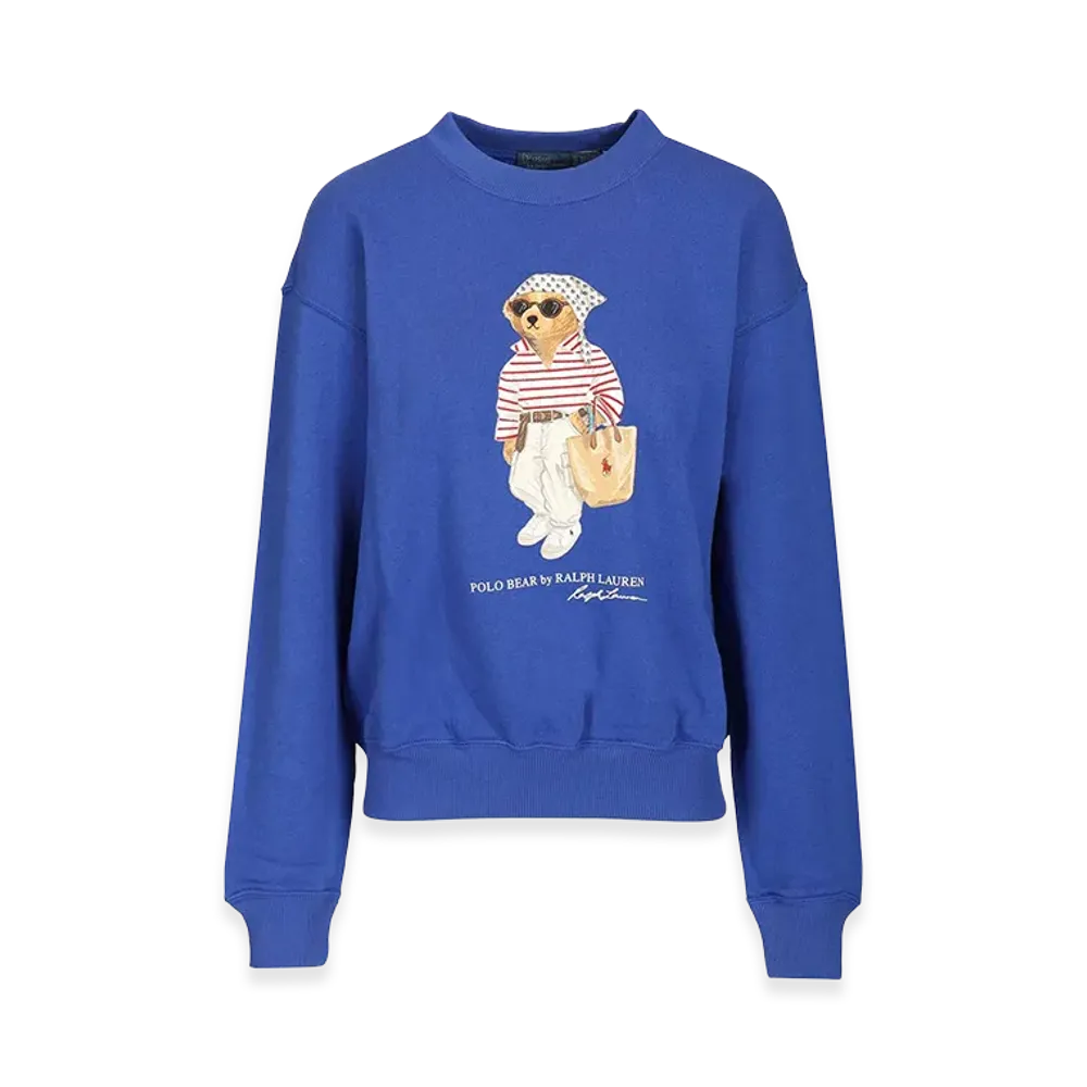 Polo Ralph Lauren Women's Polo Bear Sweatshirt "Blue"
