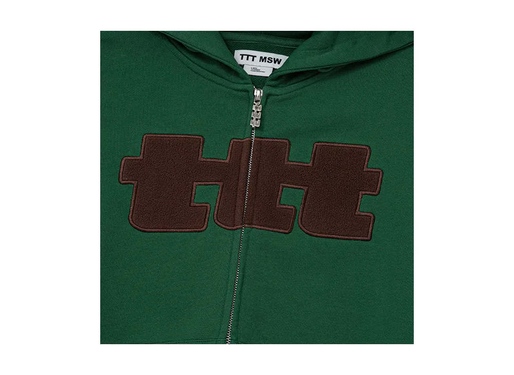TTTMSW TTT Big Logo Zip Up Hoodie 