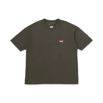 visvim Jumbo Tee S/S DMGD "Charcoal"