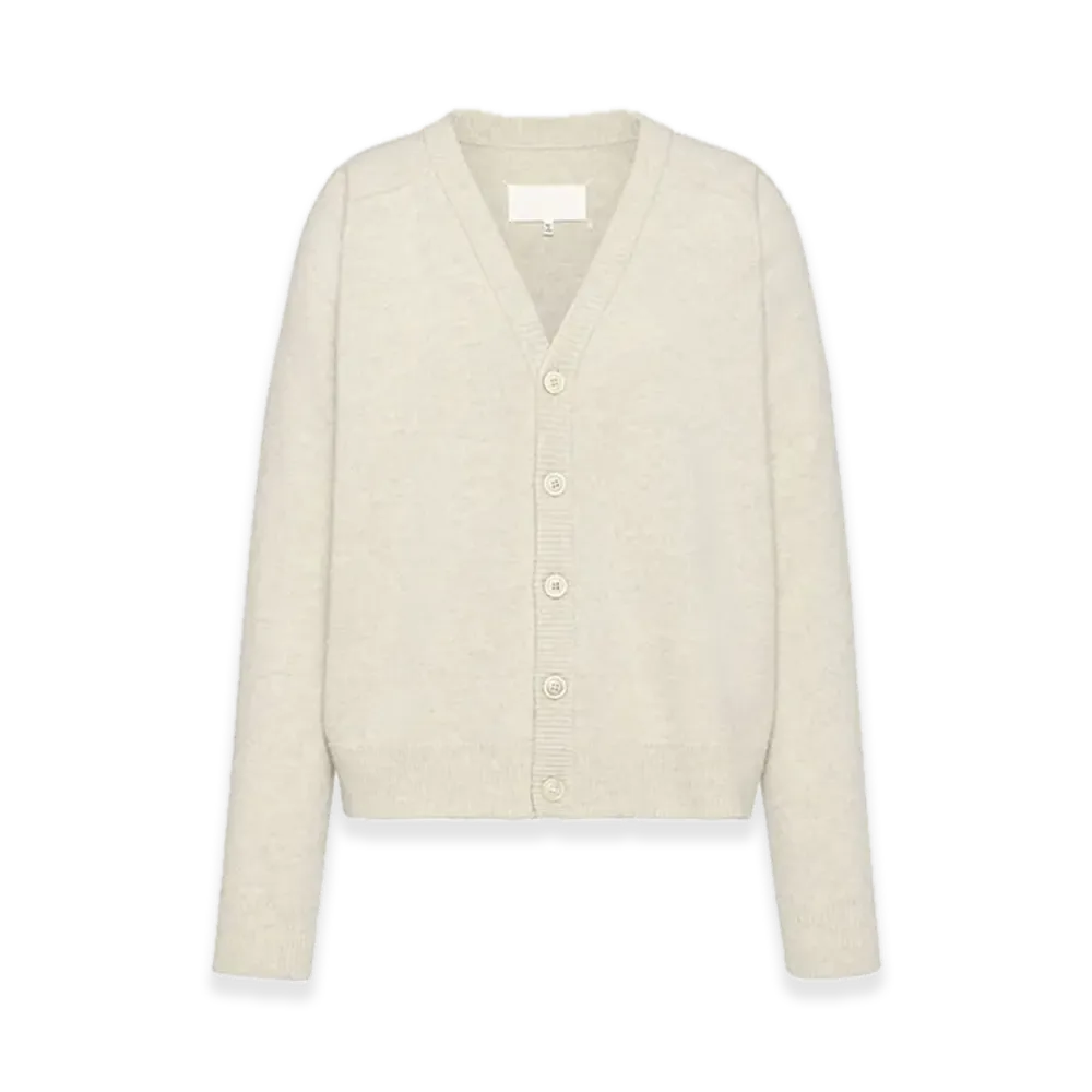 Maison Margiela Wool Knit Top "Light Grey"