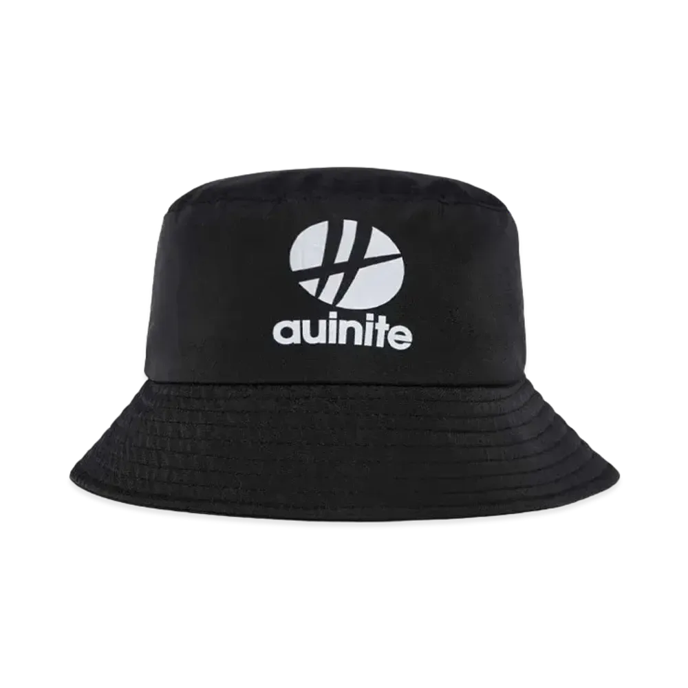 AUI NITE Sports logo nylon bucket hat "BLACK"