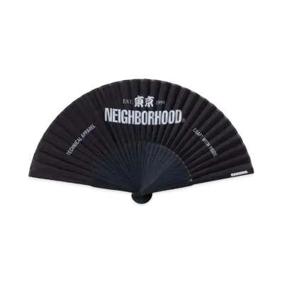 NEIGHBORHOOD CI Folding Fan "Black"