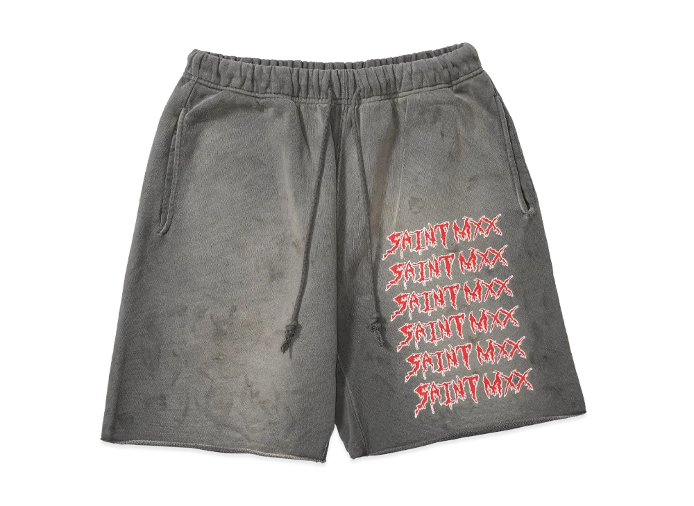 SAINT Mxxxxxx Sweat Shorts Saint Mxx "Charcoal"