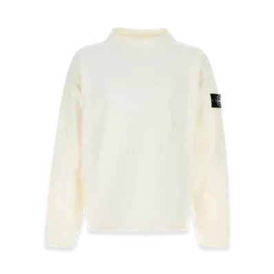 Stone Island Cotton Sweatshirt "White"