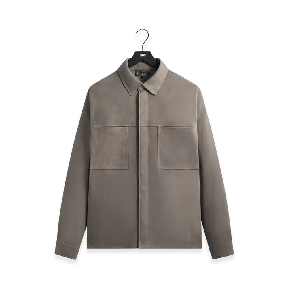 Kith Suede Ace Shirt "Slight"