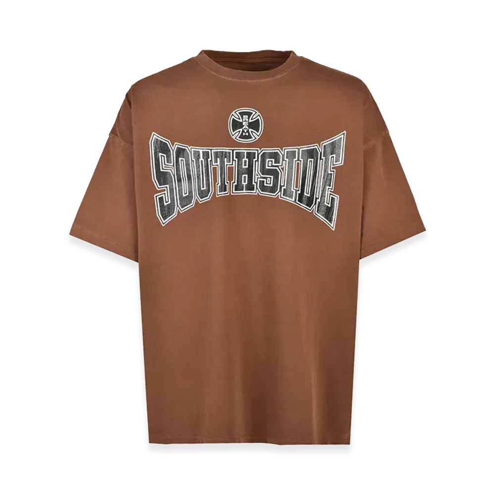 BREATH Southside Cross Tee "Brown"