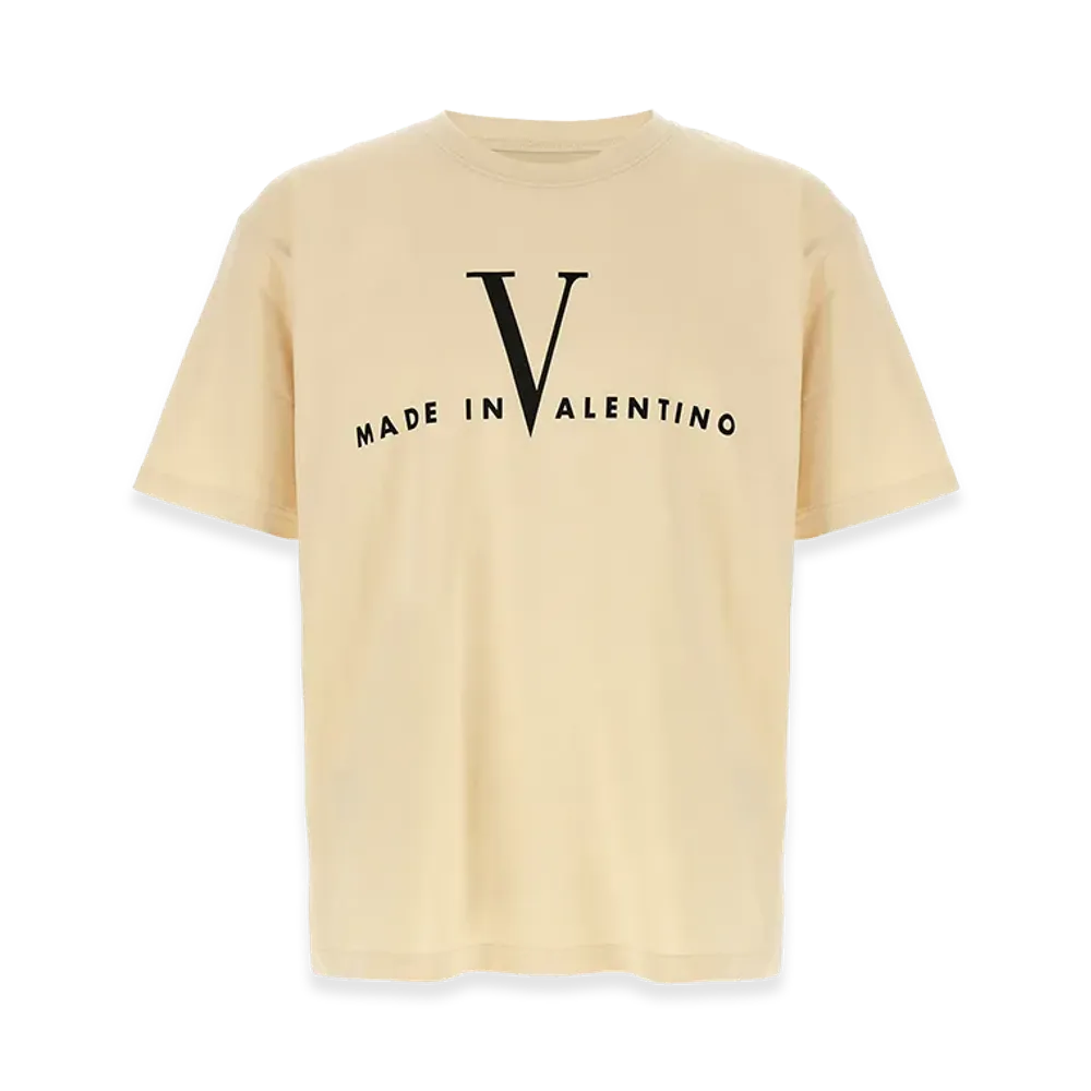 Valentino Garavani 'made In ' T-Shirt "Beige"
