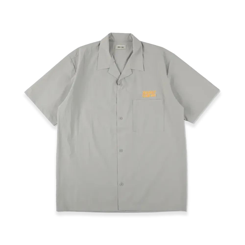 WIND AND SEA Golf H/S Shirt "Light Gray"