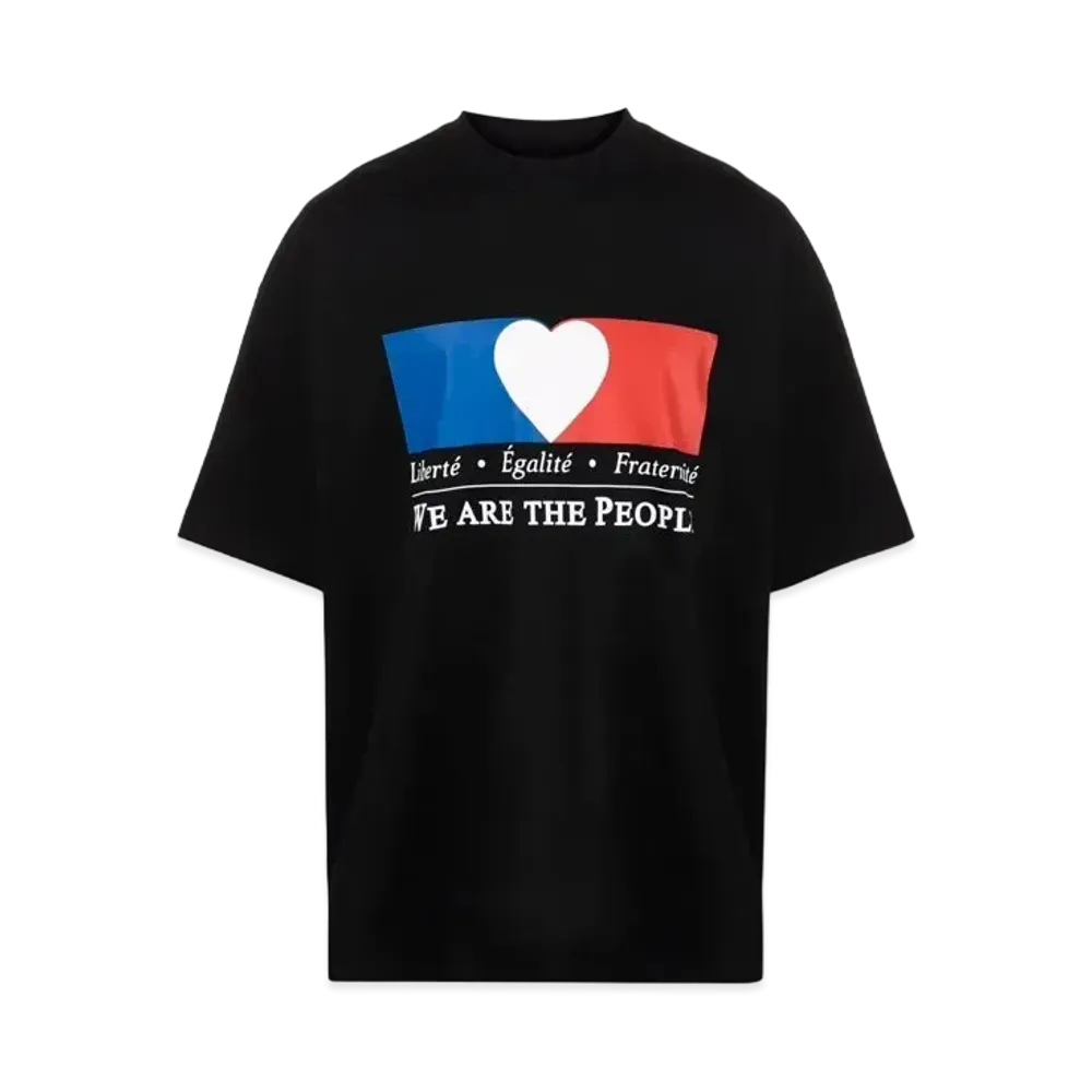 VETEMENTS We Are The People Tee "Black"