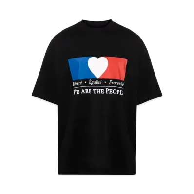 VETEMENTS We Are The People Tee "Black"