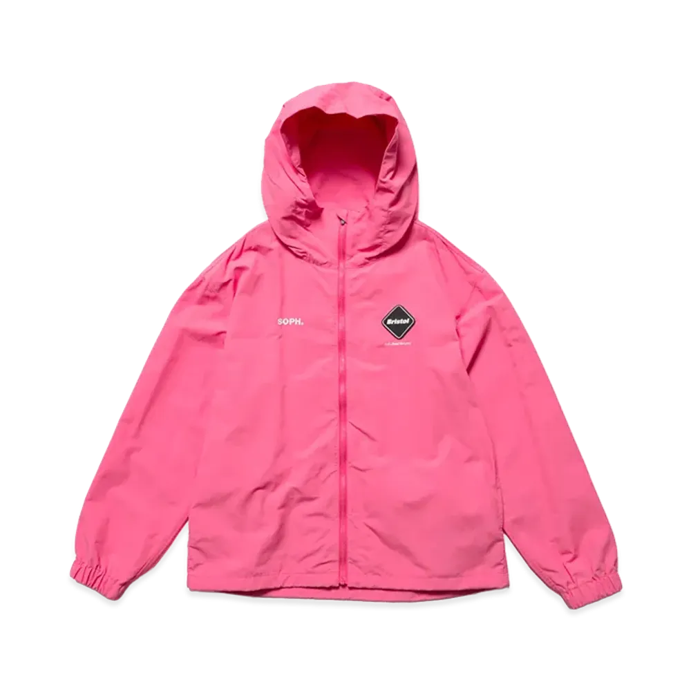 F.C.Real Bristol Kids Supplex Nylon Hooded Blouson "Pink"