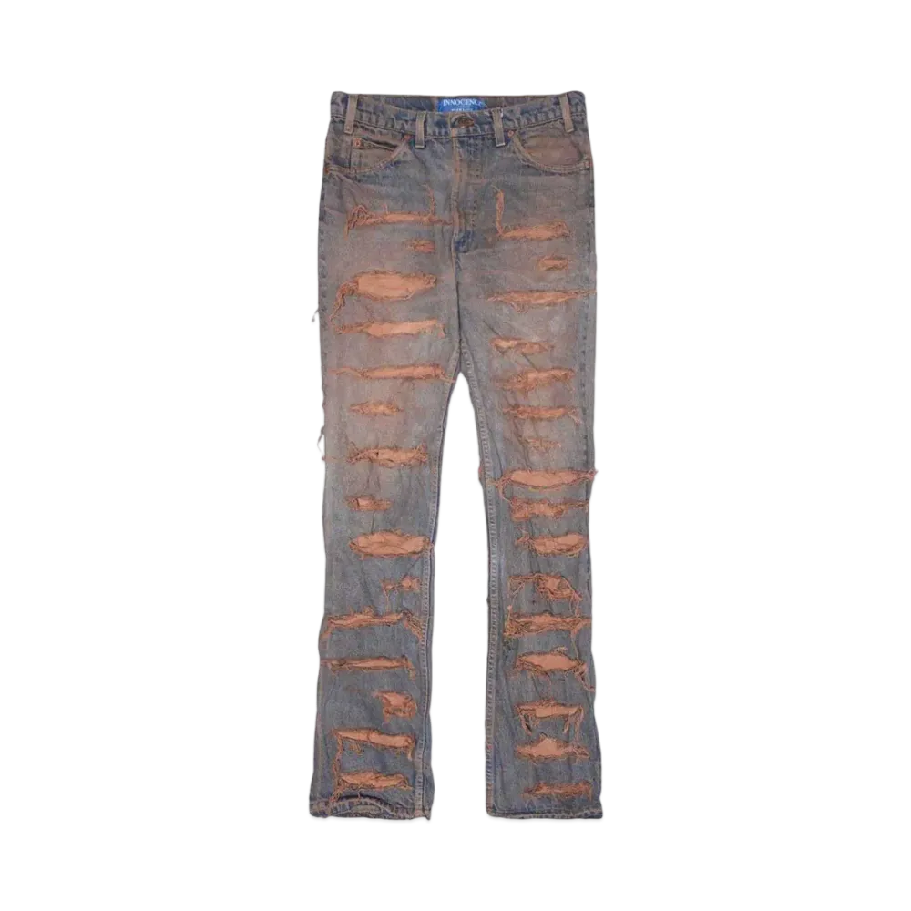 INNOCENCE NYC PATCHWORK DENIM PANTS 