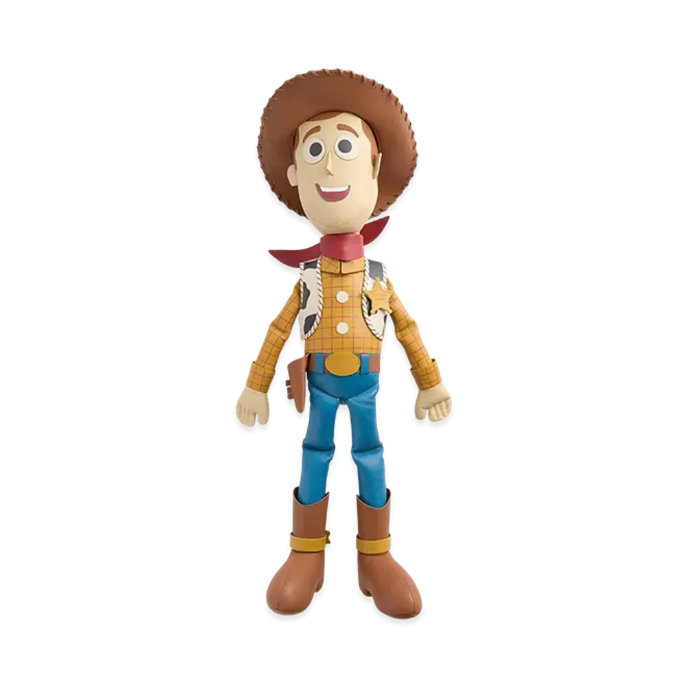Kith x Disney Pixar Woody Leather Plush Toy "Multi"