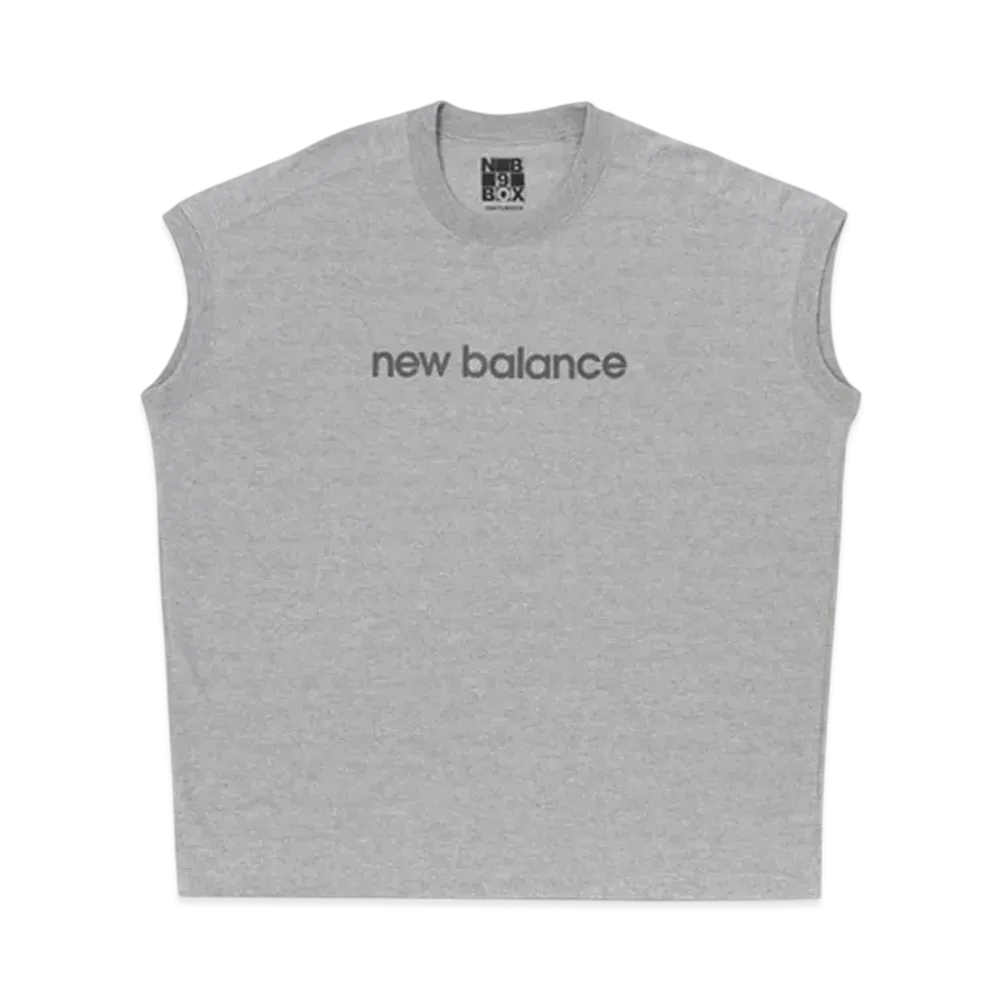 New Balance 9BOX n.7 French Sleeve Tee "Athletic Gray"