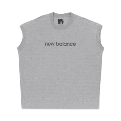 New Balance 9BOX n.7 French Sleeve Tee "Athletic Gray"