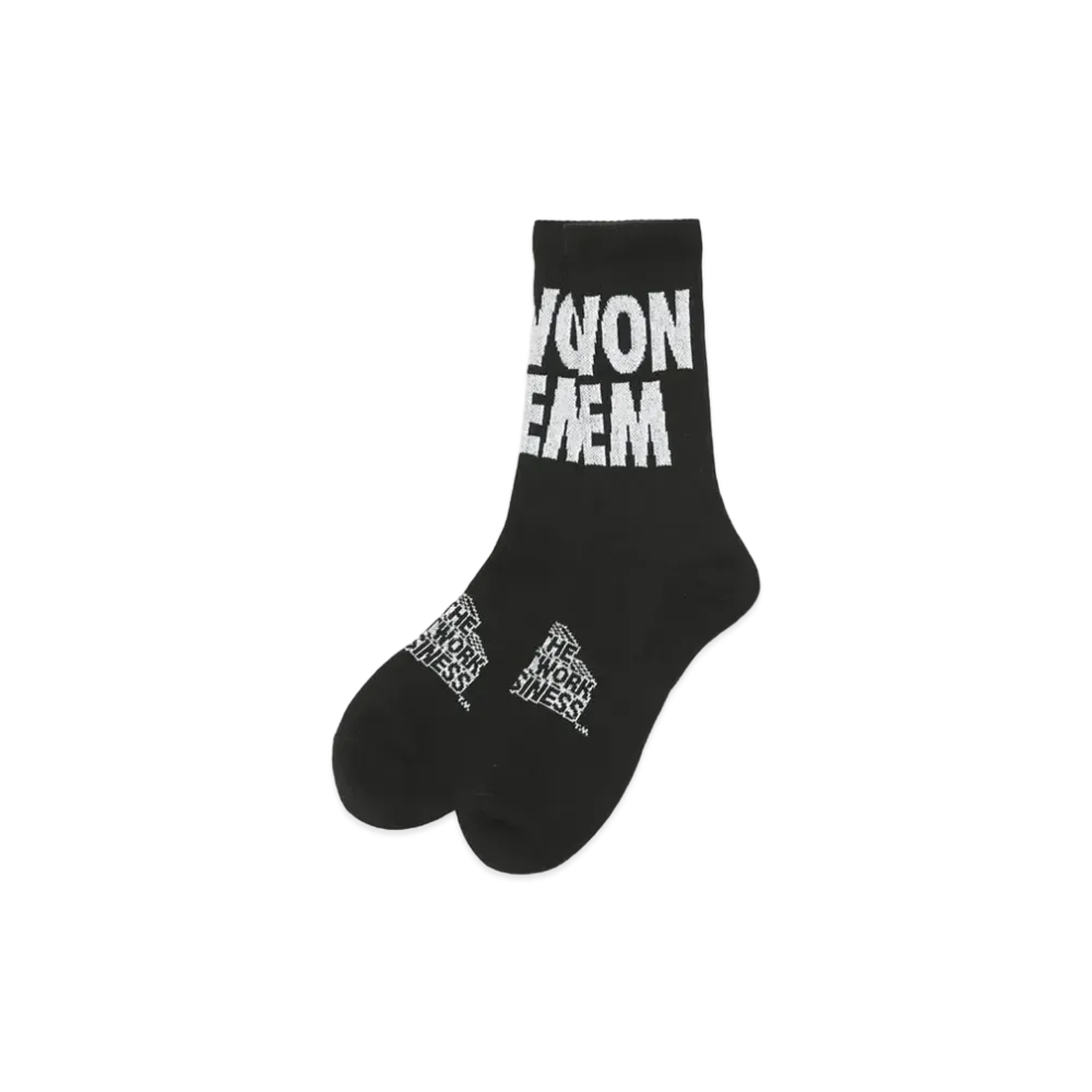 THE NETWORK BUSINESS WON`EM Socks "Black" TNBA002-BLK