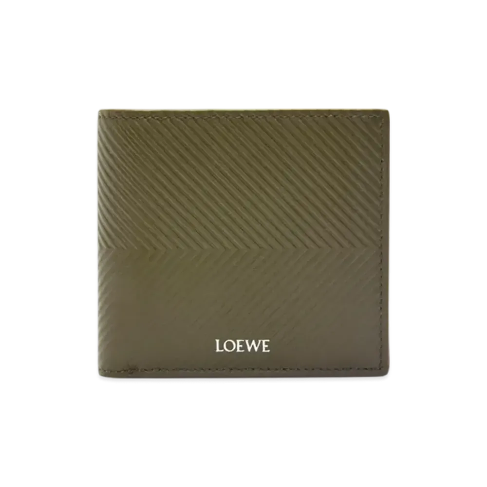 LOEWE Bifold Coin Wallet "Dark Khaki"
